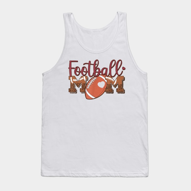 Football Mom Tank Top by onazila pixel